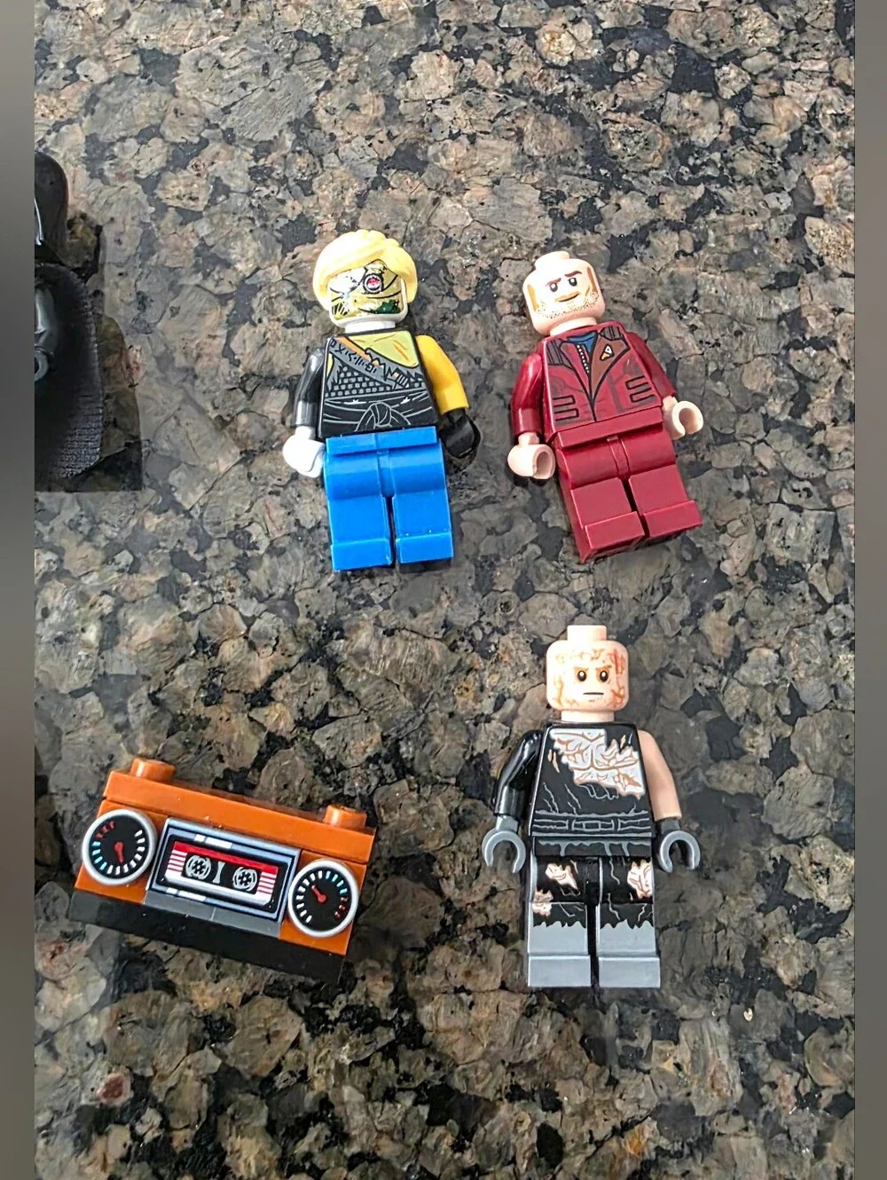 Lego official mini figures lot of 6 Darth Vader batman miscellaneous rare